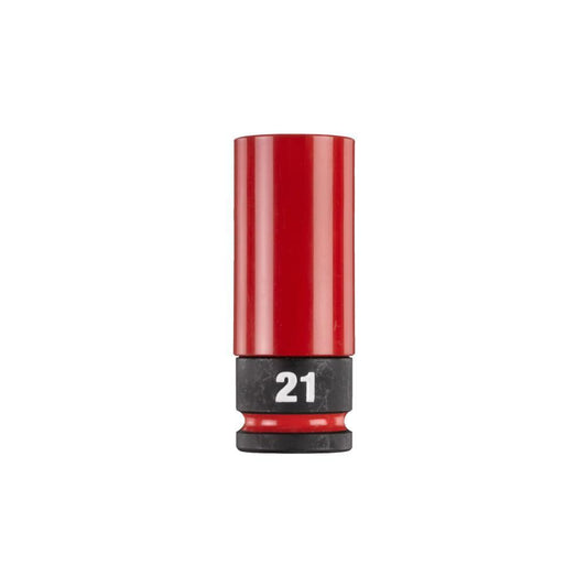 Chave de caixa 1/2" 21mm shockwave p/jantes Milwaukee