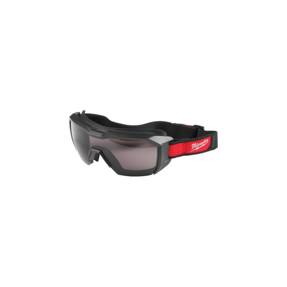 Oculos panoramicos escuros baixo perfil ventilado Milwaukee