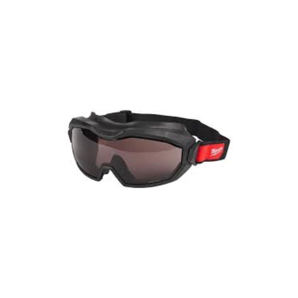 Oculos panoramicos escuros de perfil ventilado Milwaukee