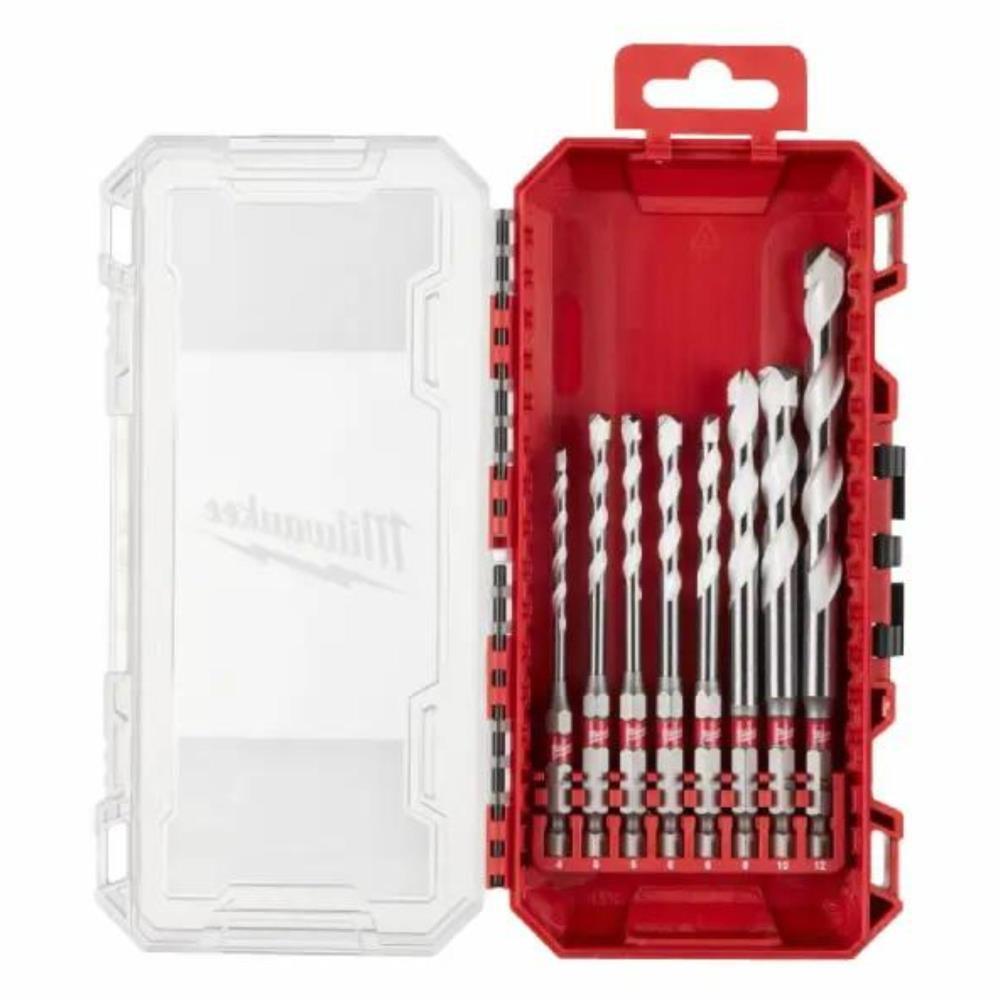 Estojo de 8 brocas multimaterial EMEA Milwaukee