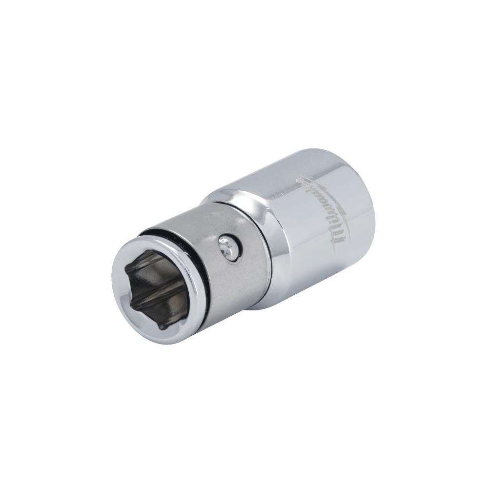 Adaptador de 1/4" c/retenção p/pontas Milwaukee