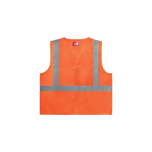 Colete de alta visibilidade laranja tam. 4XL/5XL Milwaukee