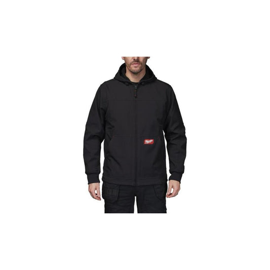 Casaco c/capuz Freelex Softshell preto tam-L Milwaukee