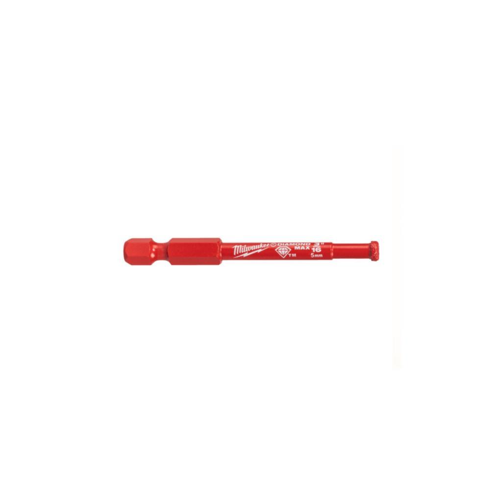 Broca ceramica 5mm seco/humido Diamond Milwaukee