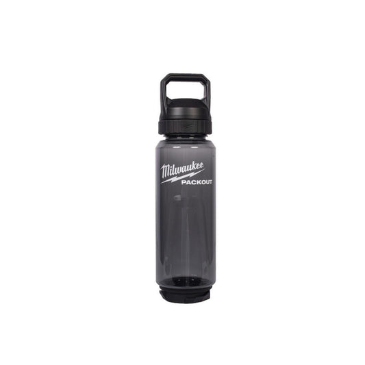 Garrafa packout 1005ml c/tampa preta plastica Milwaukee