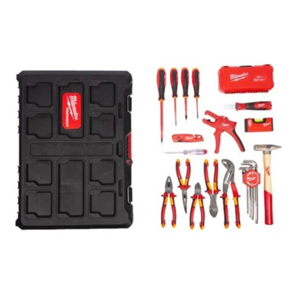 Kit em packout para eletricidade e canalização Milwaukee