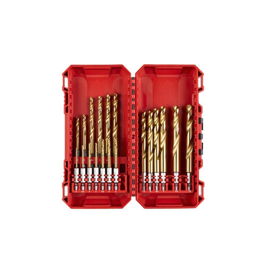 Jg Broca p/metal 19pcs Shockwave HSS-G tin Milwaukee
