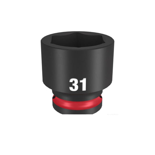 Chave de caixa impacto curta 1/2" - 31mm Shockwave Milwaukee