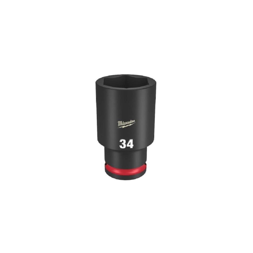 Chave de cx impacto cumprida 1/2" - 34mm Shockwave Milwaukee
