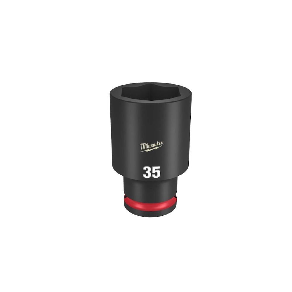 Chave de cx impacto cumprida 1/2" - 35mm Shockwave Milwaukee