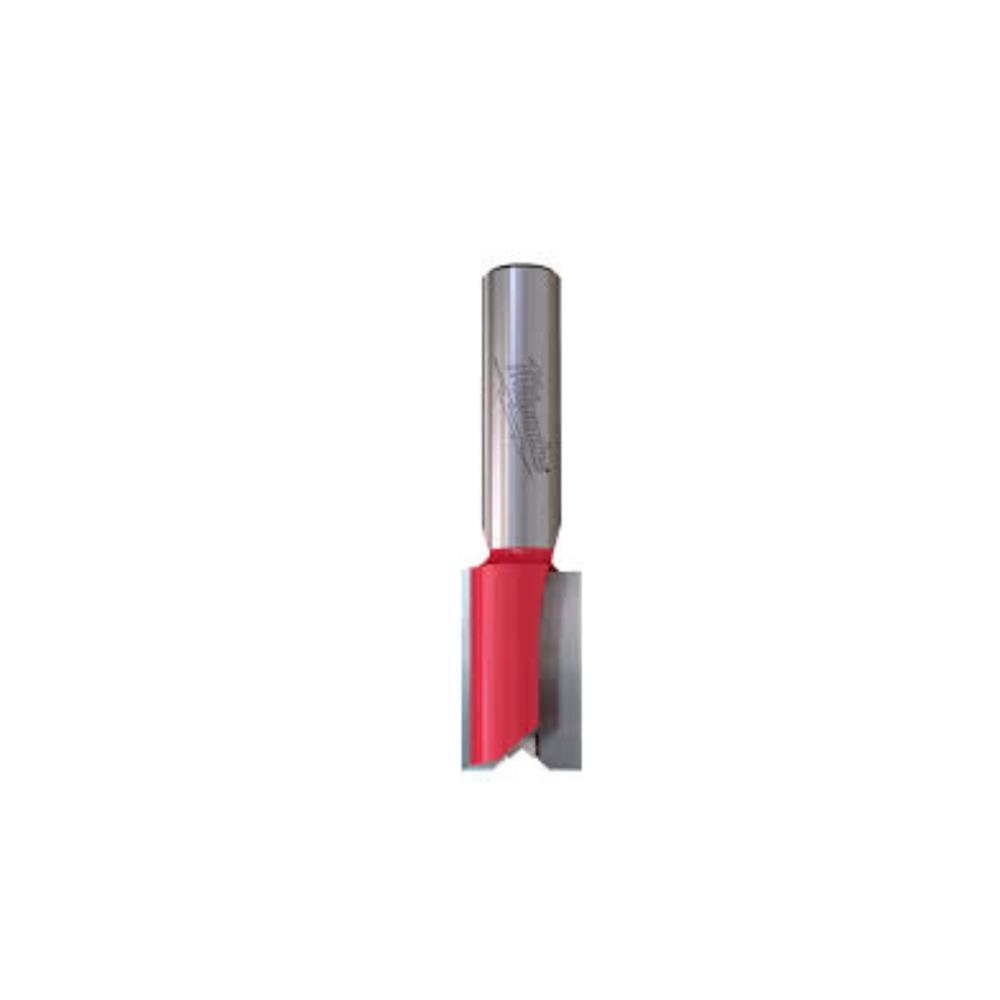 Fresa reta 2 cortes S8 12/50mm Milwaukee