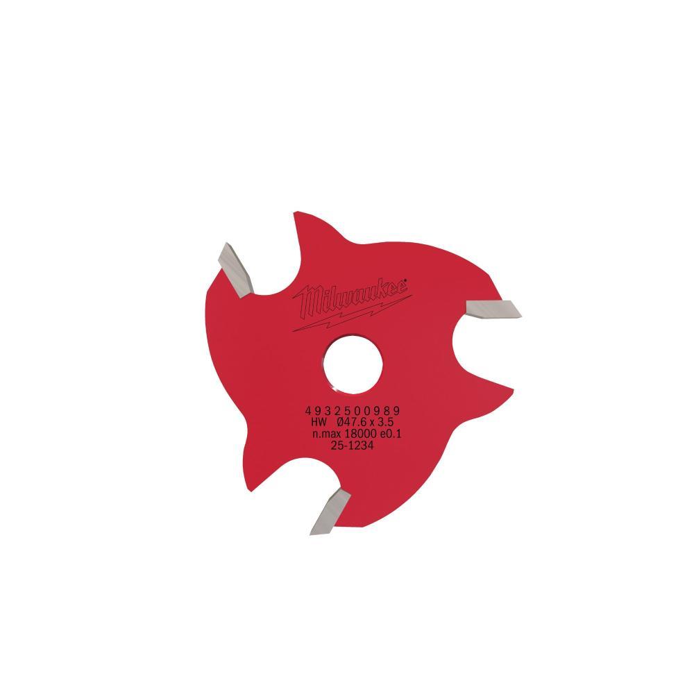 Fresa circular p/ranhuras laterais rodamento 3.5mm Milwaukee