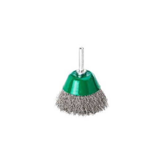 3uds Escova de arame copa ond. 6mm 50x20 inox Milwaukee