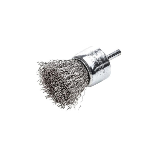 3uds Escova arame copa ond. 6mm 22x25x68 aço inox Milwaukee