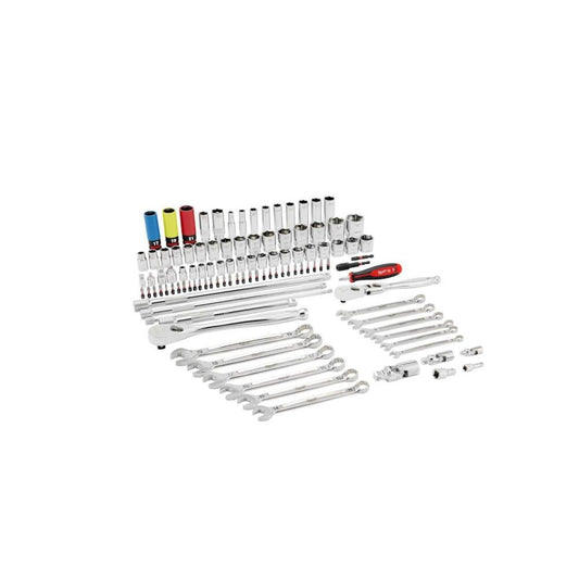 Cj. mecanica 108pcs c/encaixe 1/4" - 1/2" - 3/4" Milwaukee