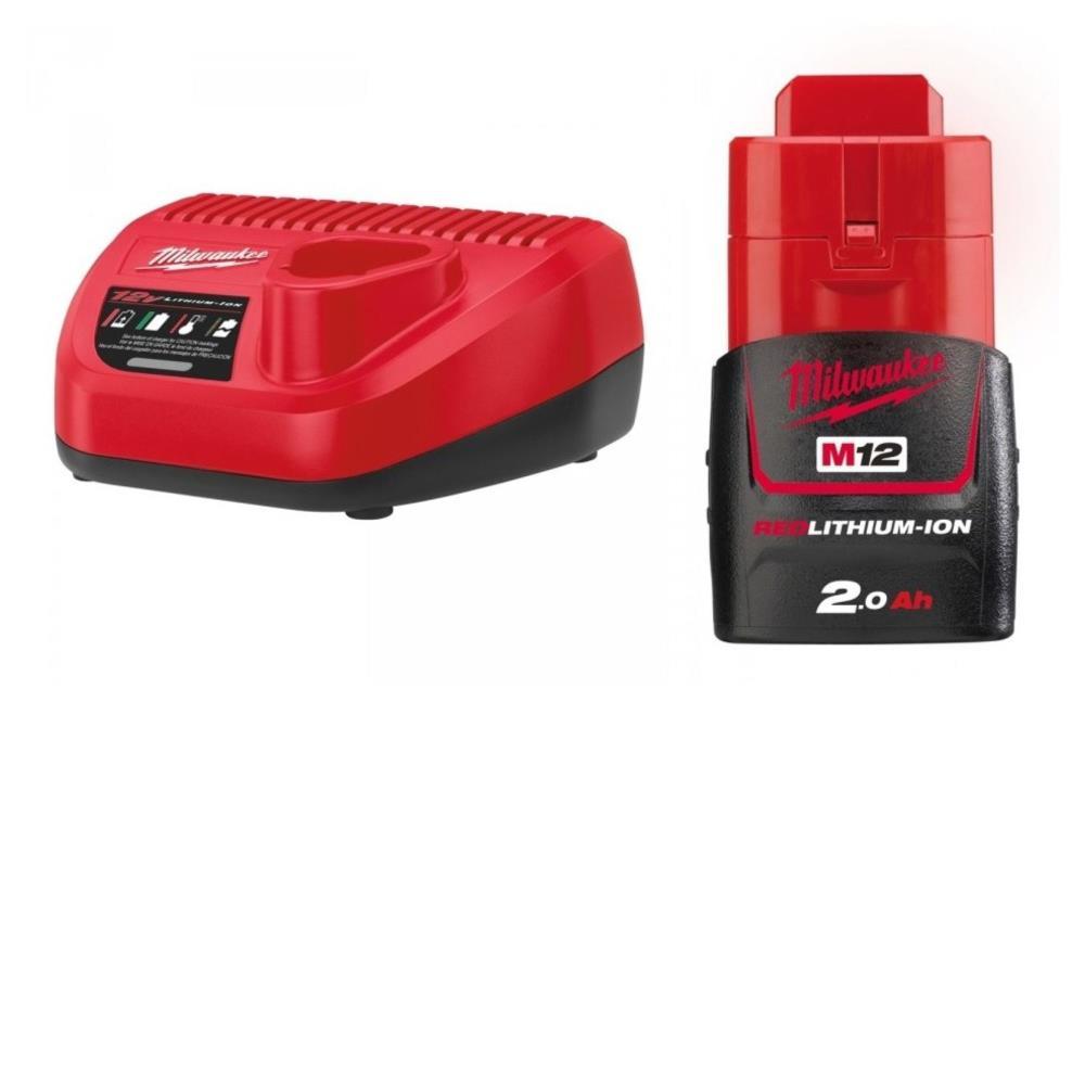 KIT NRG 12V CARREG. +BAT 2.0ah MILWAUKEE