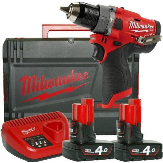 Berbequim com percussão subcompacto M12 FPD-402X Milwaukee