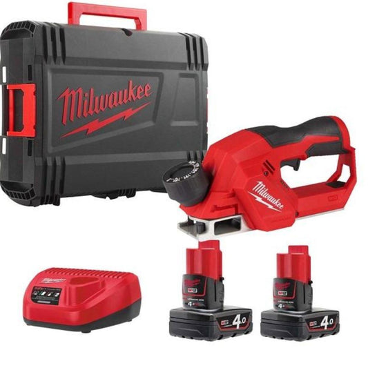 Plaina subcompacta s/escovas M12BLP-402X Milwaukee
