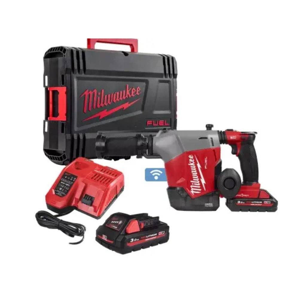 Martelo M18FHAFOH16 fuel sds-plus c/extractor po Milwaukee