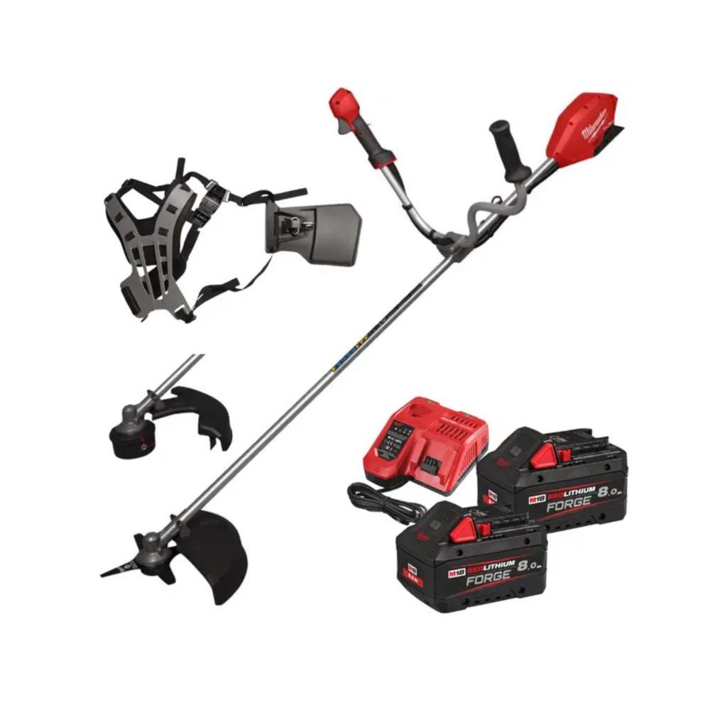 Roçadora guiador aberto M18FBCU-802 fuel Milwaukee