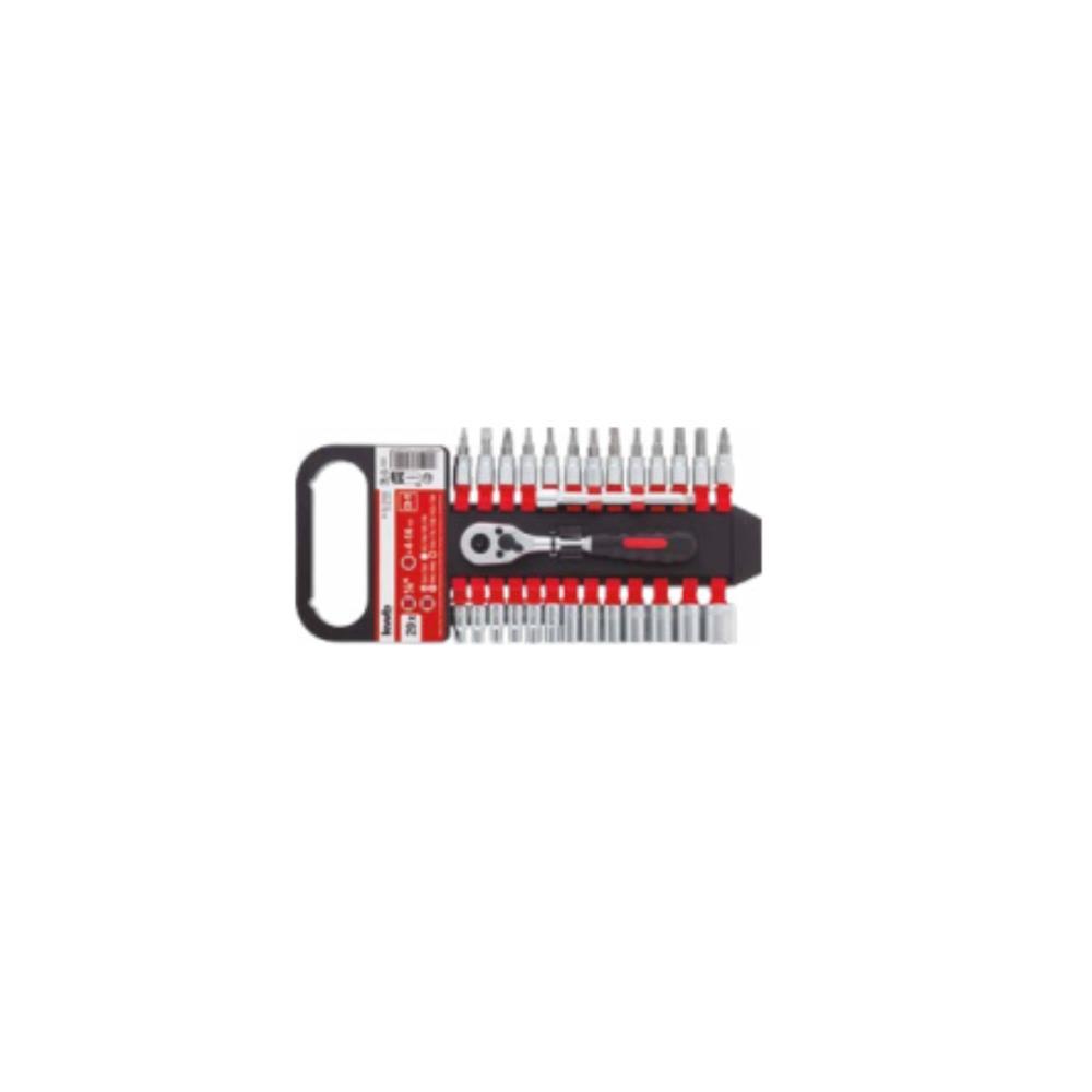 Conjunto de roquete 1/4 +28 pcs Kwb