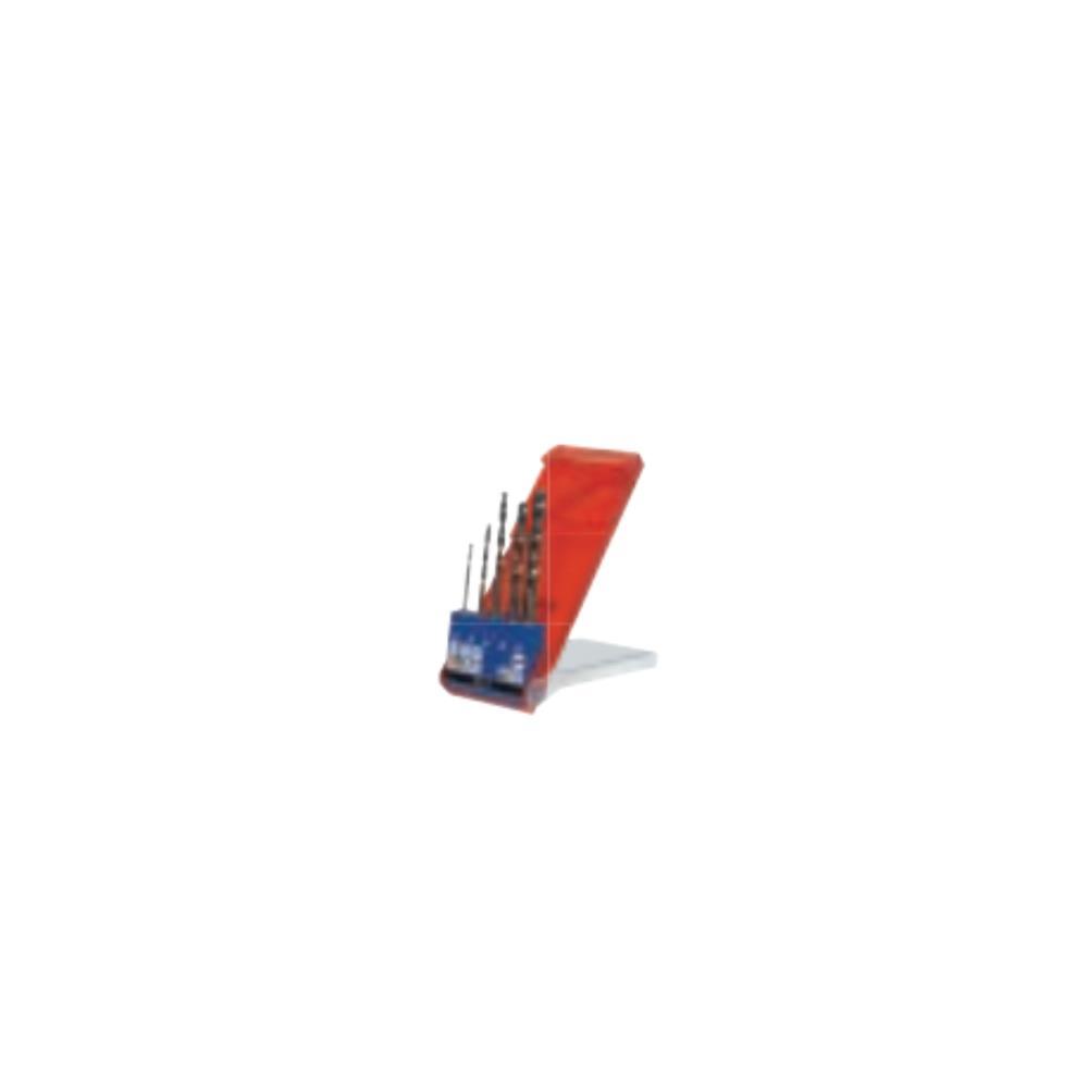 Jogo 5 brocas HSS-G de 2-6mm KWB