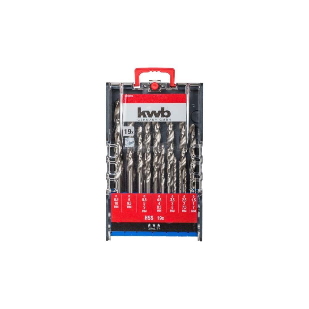 JG. BROCAS LAM. HSS P/ METAL 8-13mm KWB