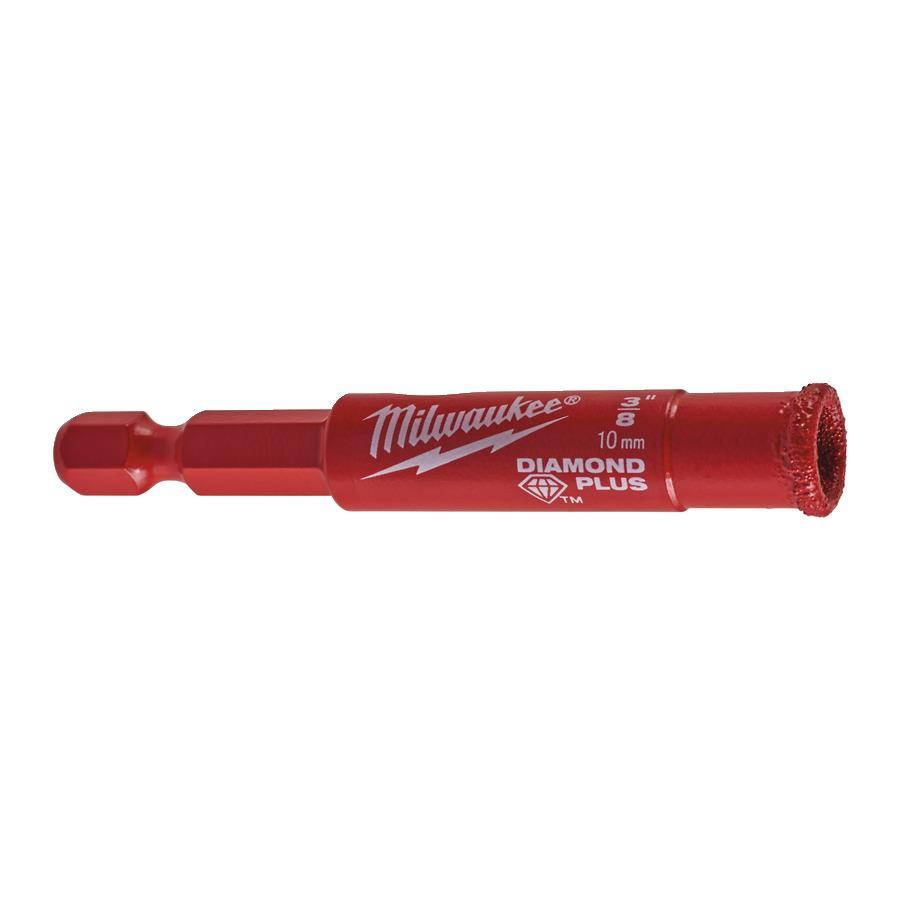 BROCA DIAM. PLUS SECO/HUM. 1/4" 10mm MILWAUKEE