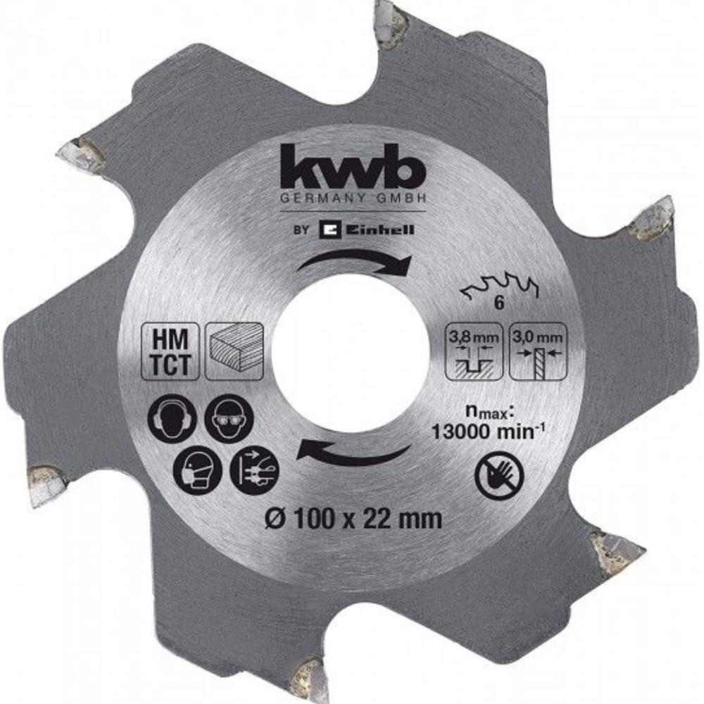 D. entalhador HM100X22X3.8mm Z6 KWB