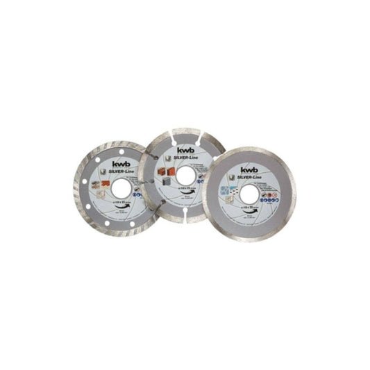 Kit 3 discos sort. 115mm kwb