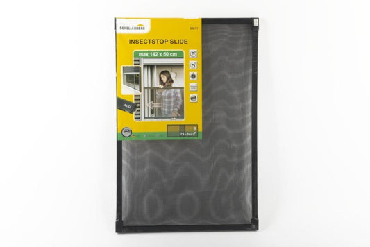 Mosquiteira extensível encaixe persiana 50x75-142 antracite