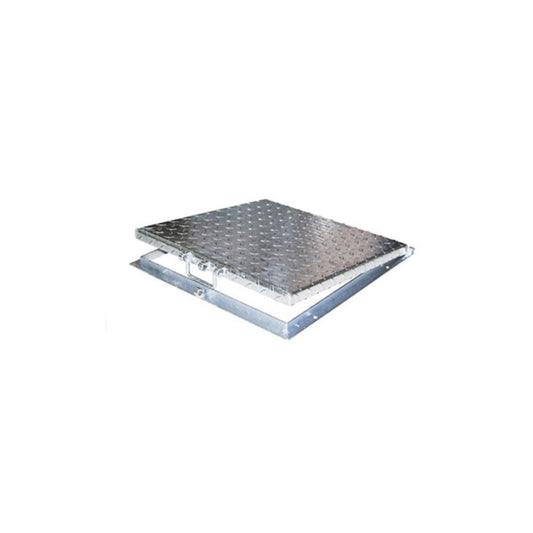TAMPA TIPO ALÇAPÃO GALV. 500X500mm