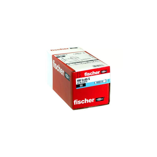 100 BUCHA GUARDA CHUVA HM 5X65 FISCHER