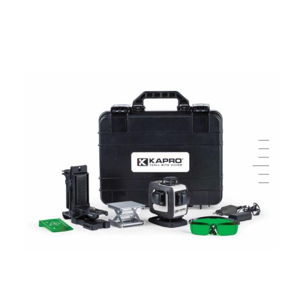 Nivel laser linhas verde 4D digital 5669 Medid