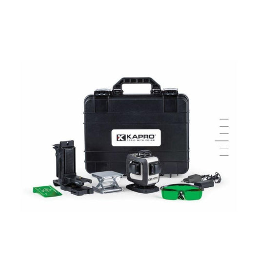 Nivel laser linhas verde 4D digital 5669 Medid