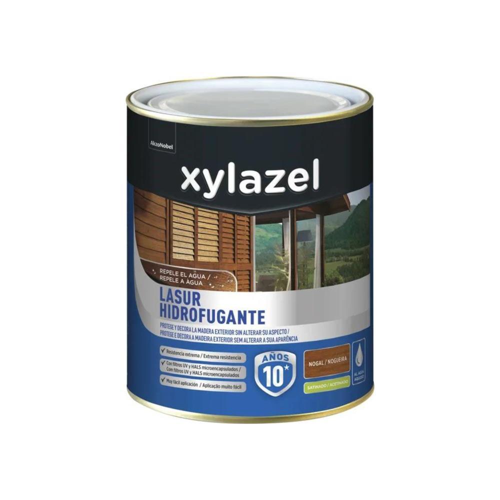 2.5L verniz Lasur Acetinado Hidrofugante Nogueira Xylazel
