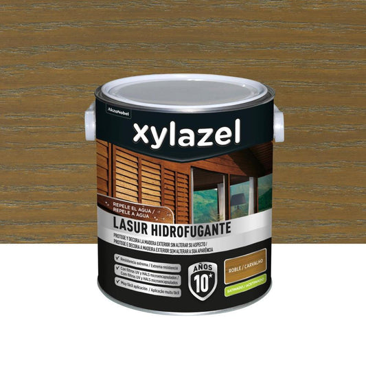 750ml verniz Lasur Acetinado Hidrofugante Carvalho Xylazel