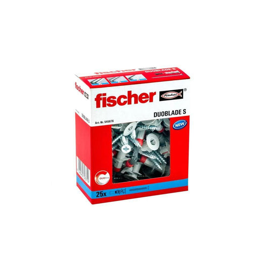 Caixa 20 buchas Duoblade p/pladur+paraf. ref-545678 Fischer