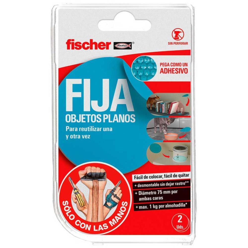 BL 2UN. FIXADOR OBJETOS PLANOS 3KG FISCHER