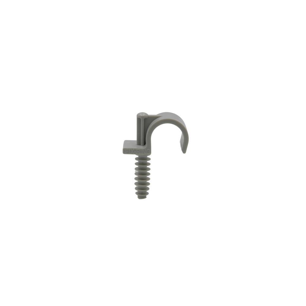 BL. 25 ABRAÇADEIRA PLT FIX-RING CINZA 25mm