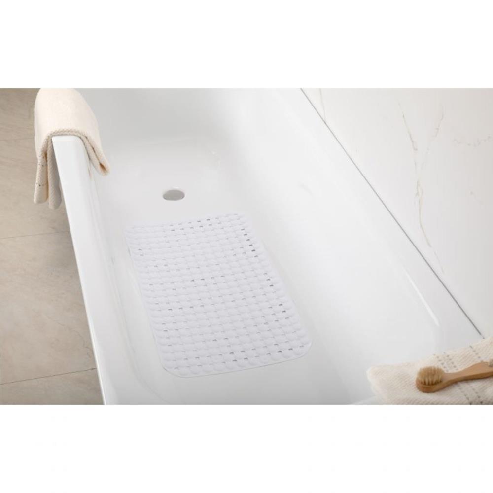 Tapete p/banheira 72x36 SPA SBS branco Tatay