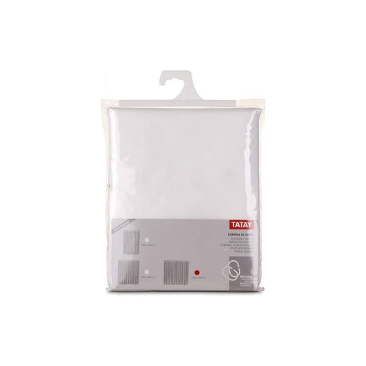Cortina casa de banho 180x200 branco Tatay