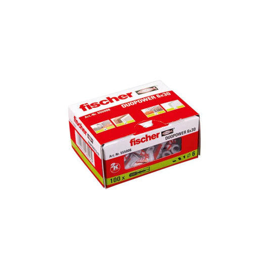 100 BUCHA 6X30 DUOPOWER FISHER