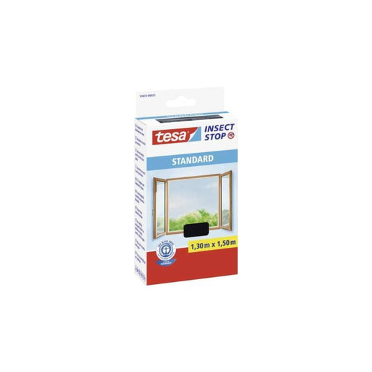 tesa Rede STANDARD p/ janelas 1,3mx1,5m + fita velcro, PR
