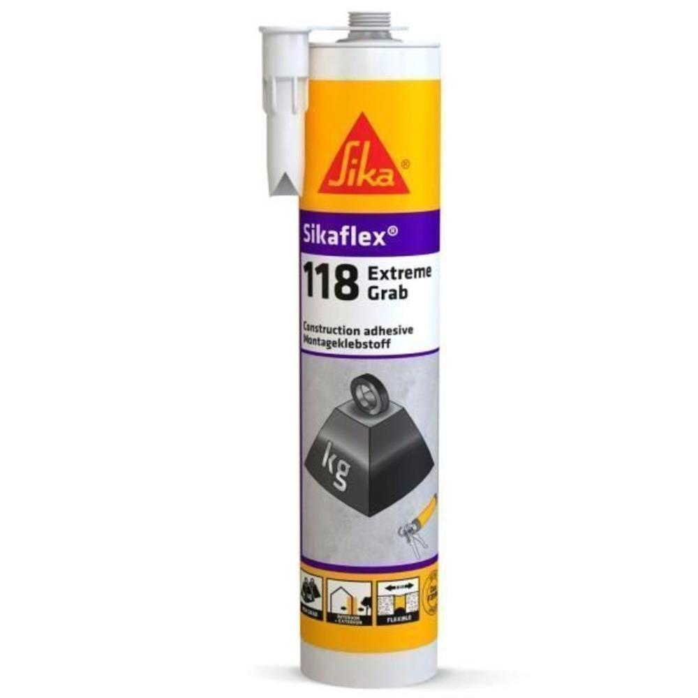 SIKAFLEX -118 EXTREME GRAB BRANCO 290ml