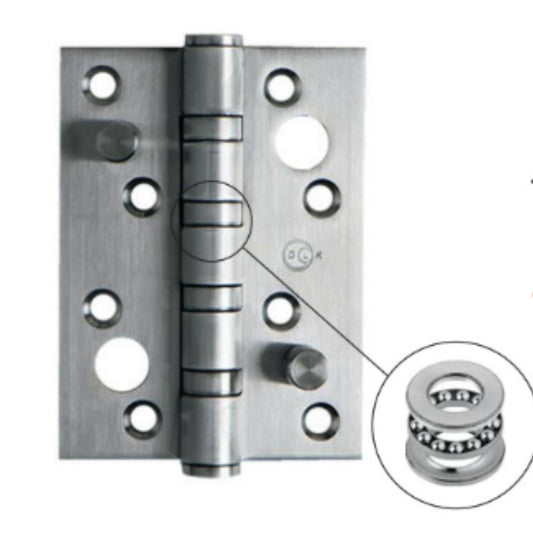 DOBRADIÇA SEG. C/ROL. - REF 564 SRI INOX 4" GLK