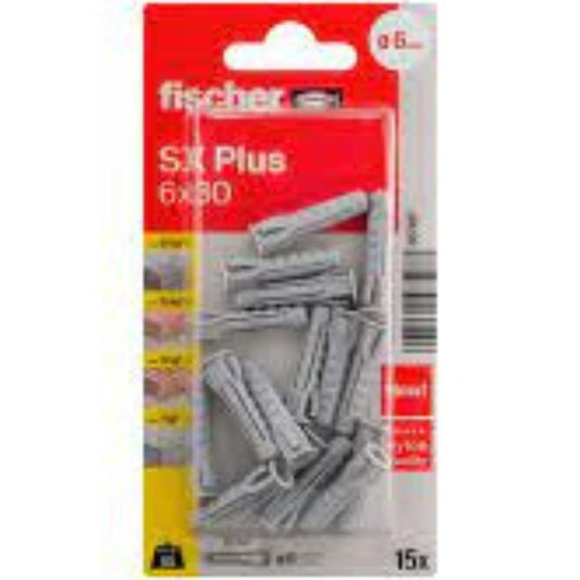 BL. 15 Buchas 6x30 SX PLUS Fischer