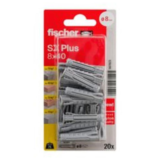 BL. 20 buchas 8X40 sx plus Fischer