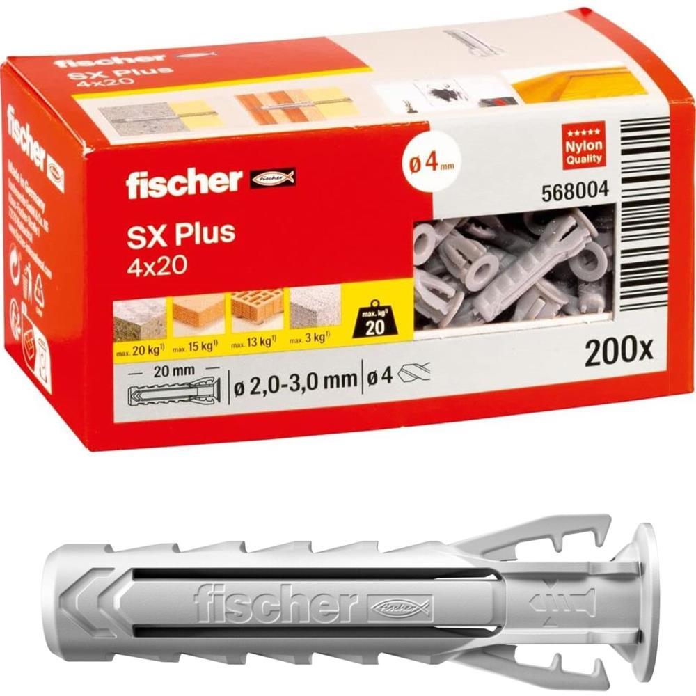 100 Buchas SX plus 4x20 Fischer