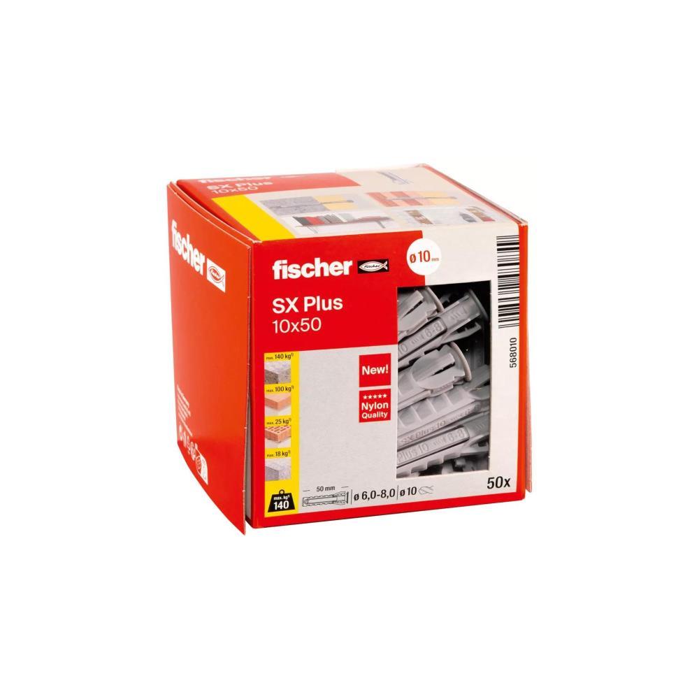 Bucha de expansão SX PLUS 10x50 Fischer (cx. 50 unid.)